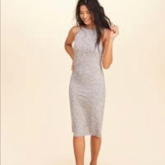hollister midi dress